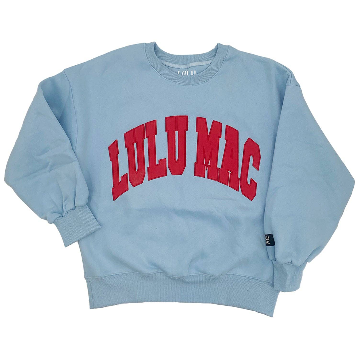 Red Sweatshirt Lulu Mac