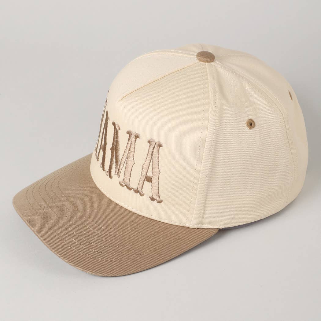 MAMA Embroidery Baseball Cap