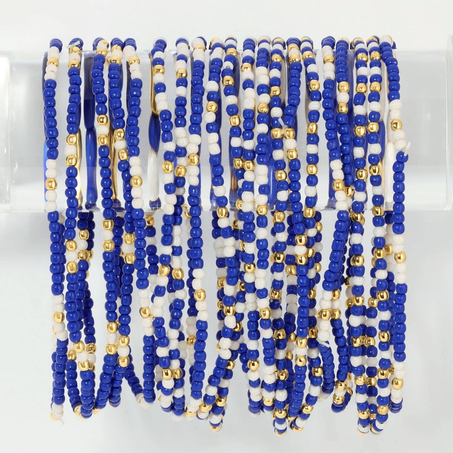Stretch Seed Assorted Bead GAME DAY Bracelets