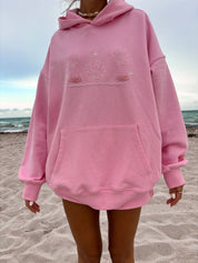 Pink Bikini Beaded Hoodie