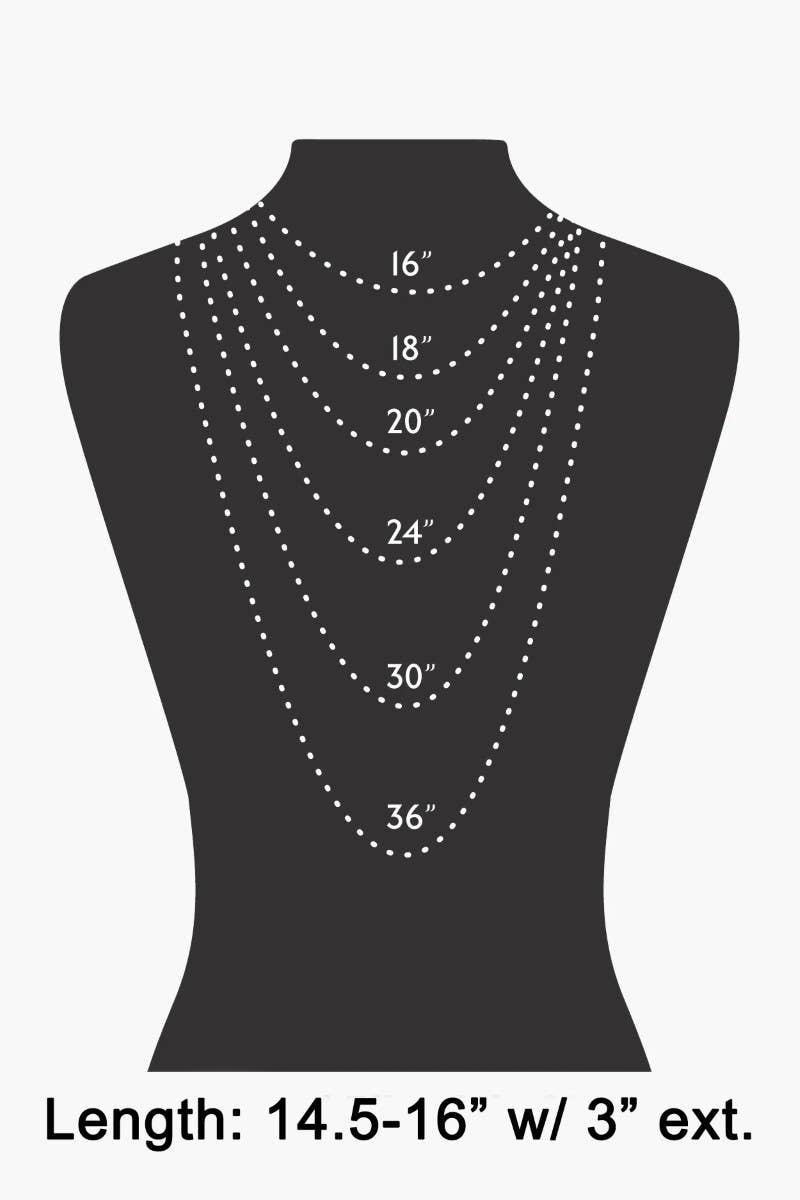 Paperclip Toggle Chain Disc Pearl Necklace