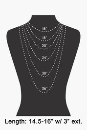 Paperclip Toggle Chain Disc Pearl Necklace