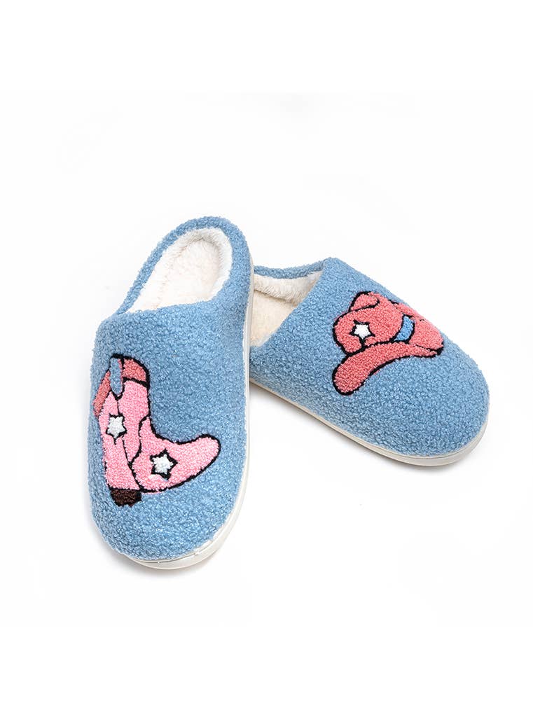 Rodeo Slippers: MIXED 2-S/M AND 2-M/L