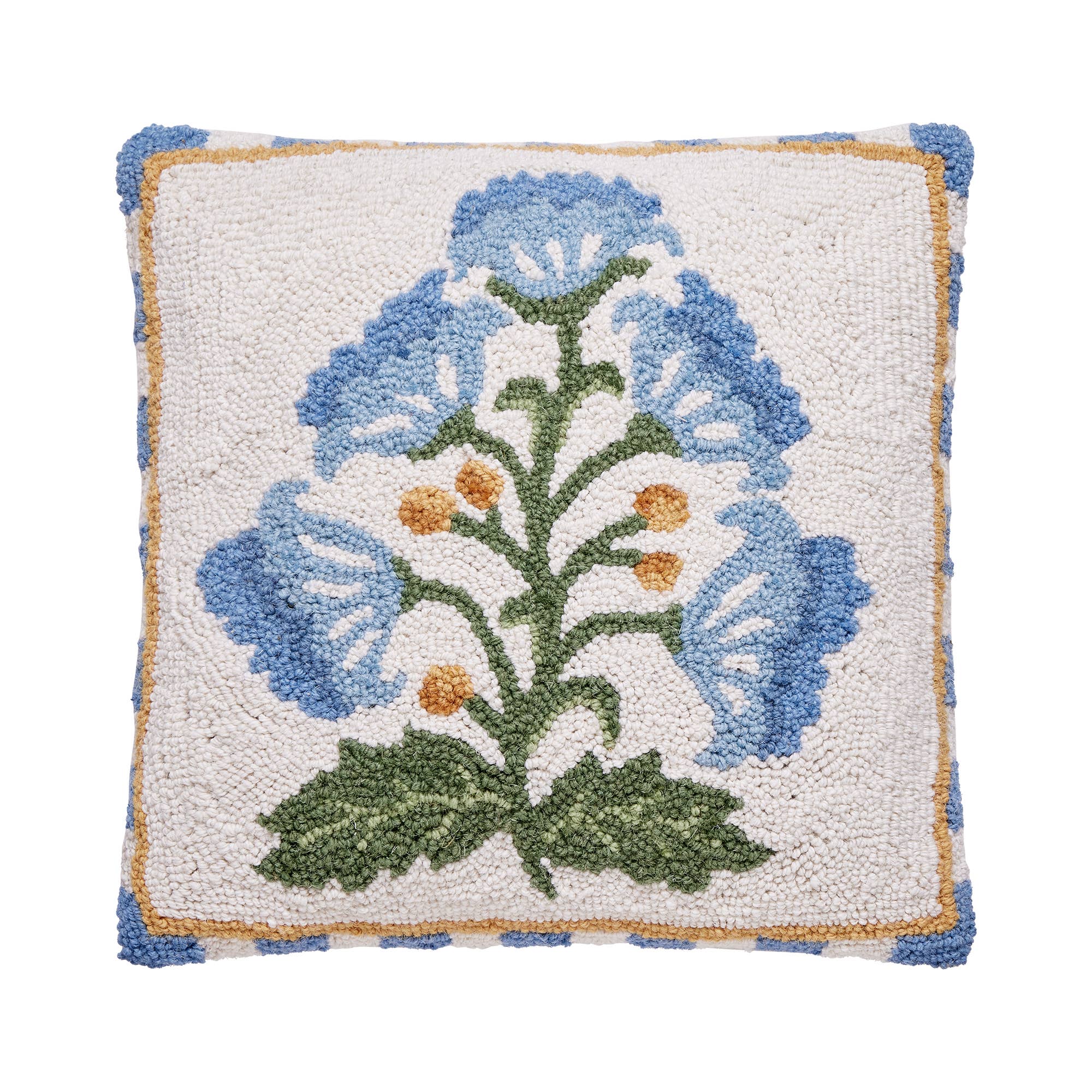 Mughal Flower Hook Pillow