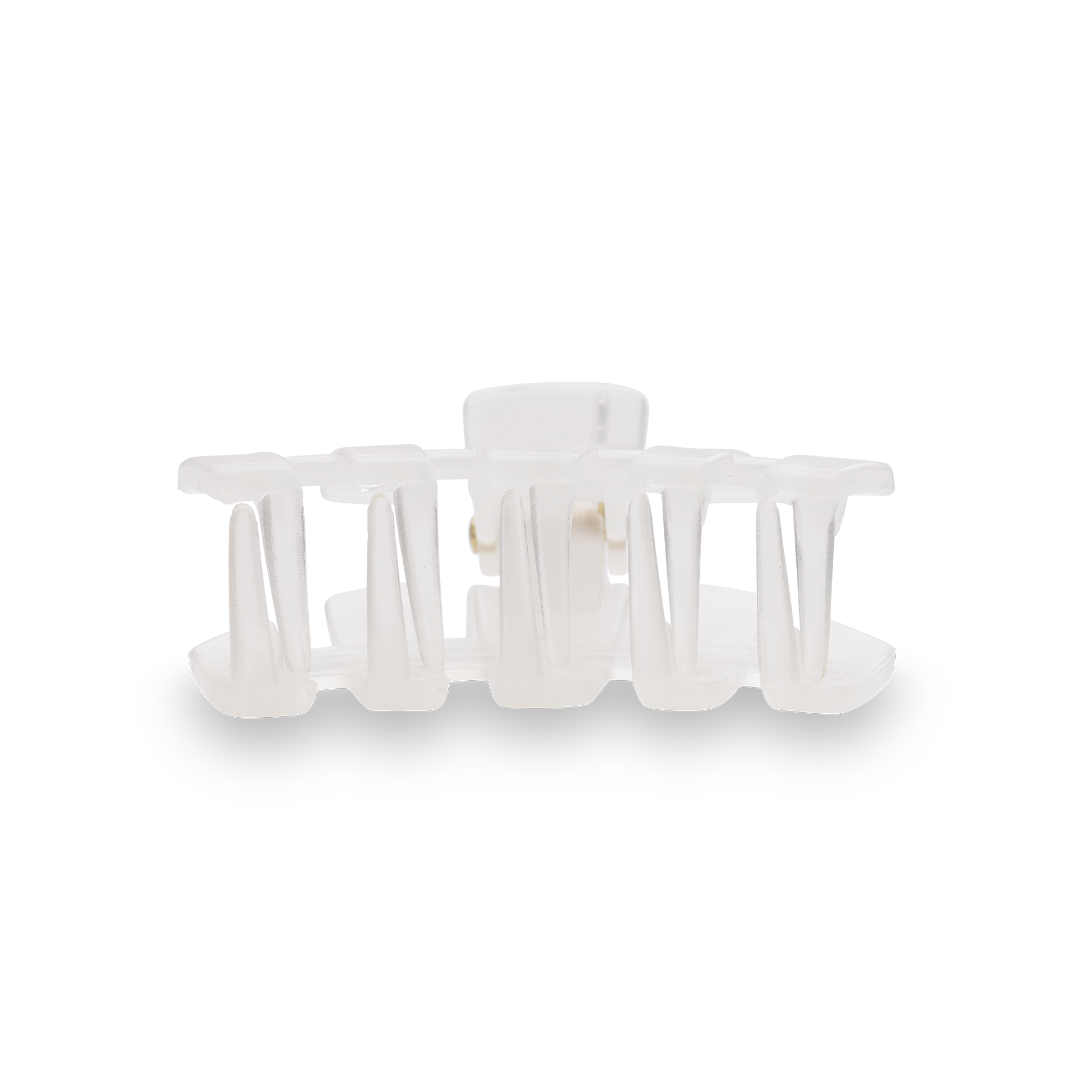 Coconut White Tiny Classic Hair Clip