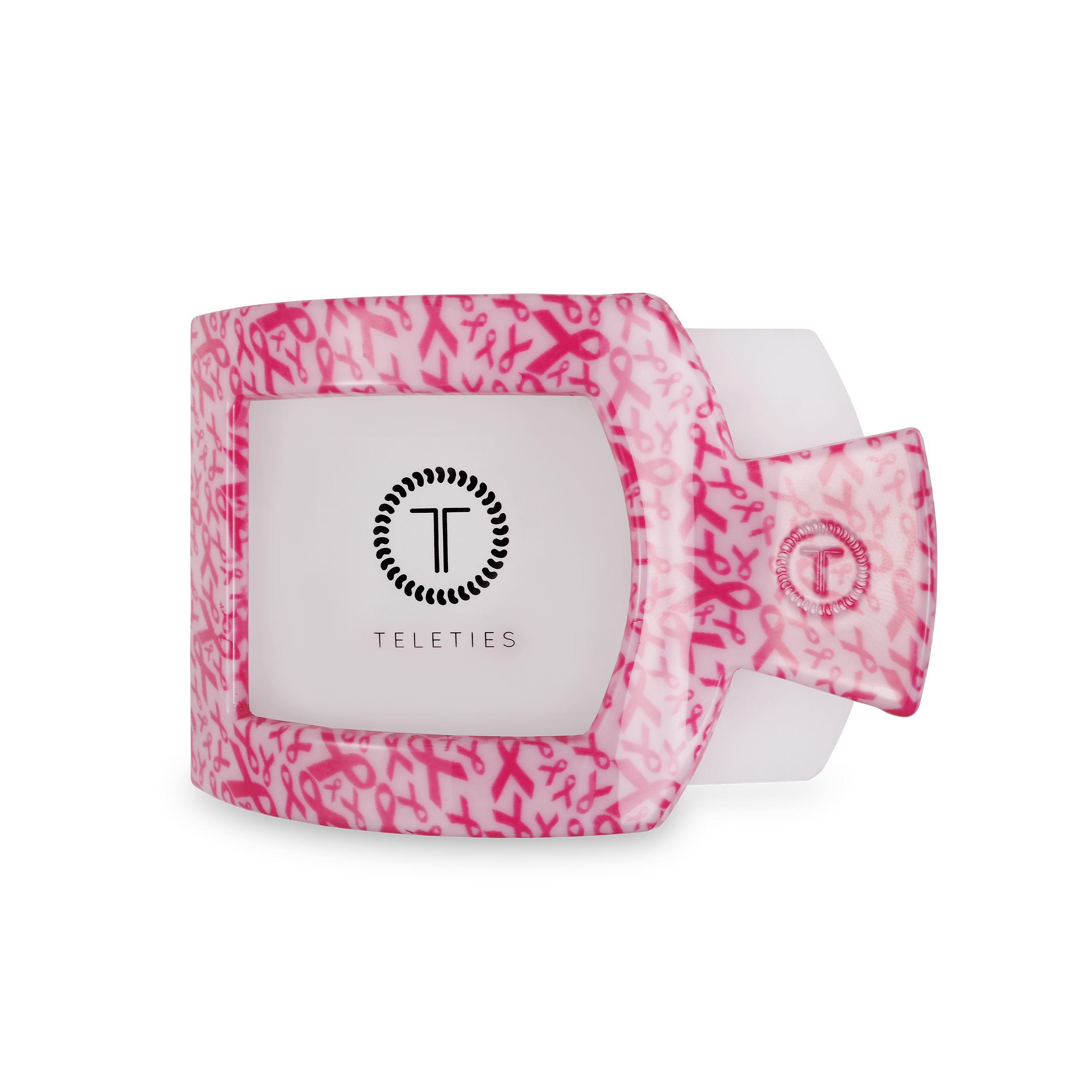Square Flat Hair Clip | Large | Wrapped in Ribbons