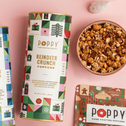Reindeer Crunch Popcorn Cylinder