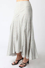 Lisa Checkered Skirt