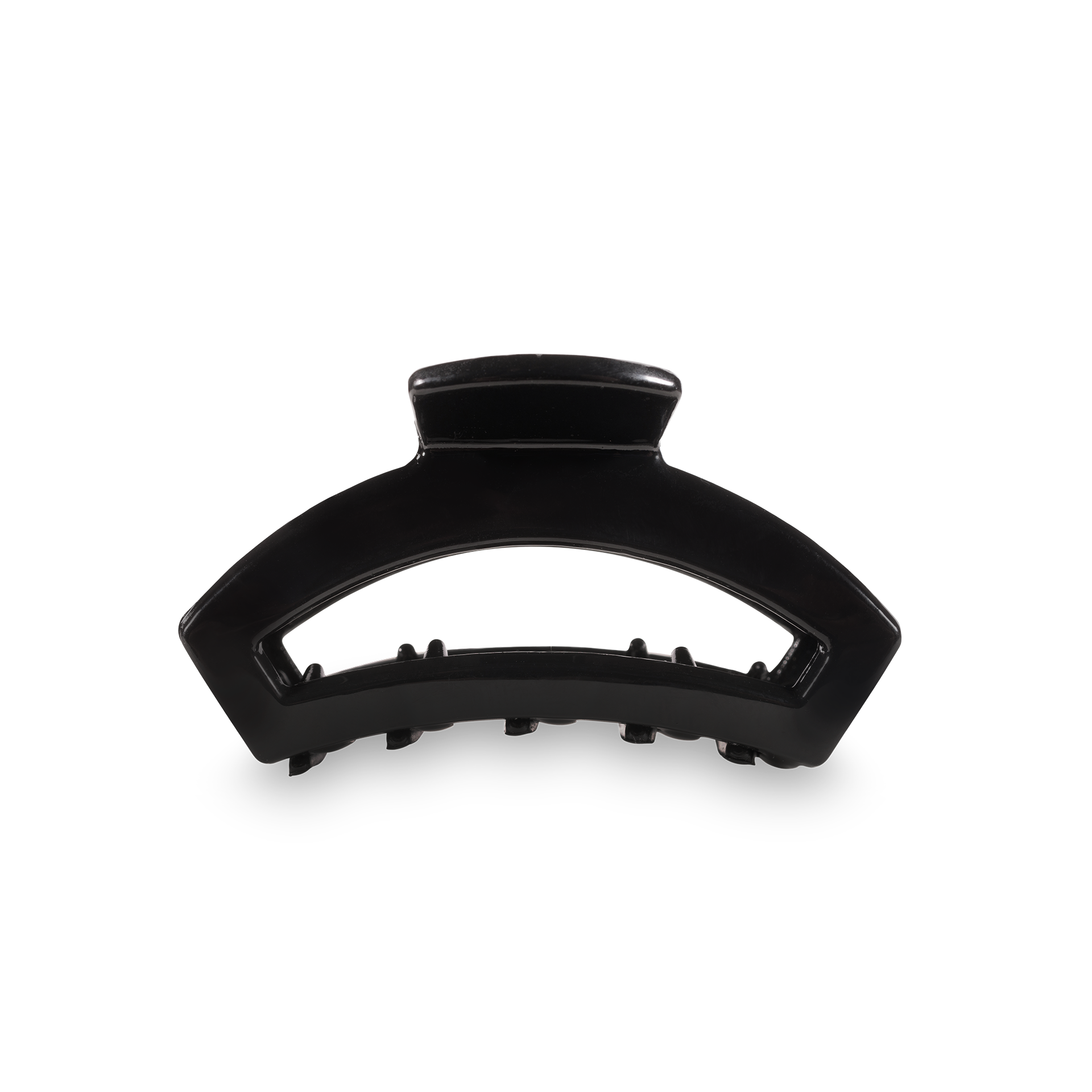 Jet Black Tiny Open Hair Clip