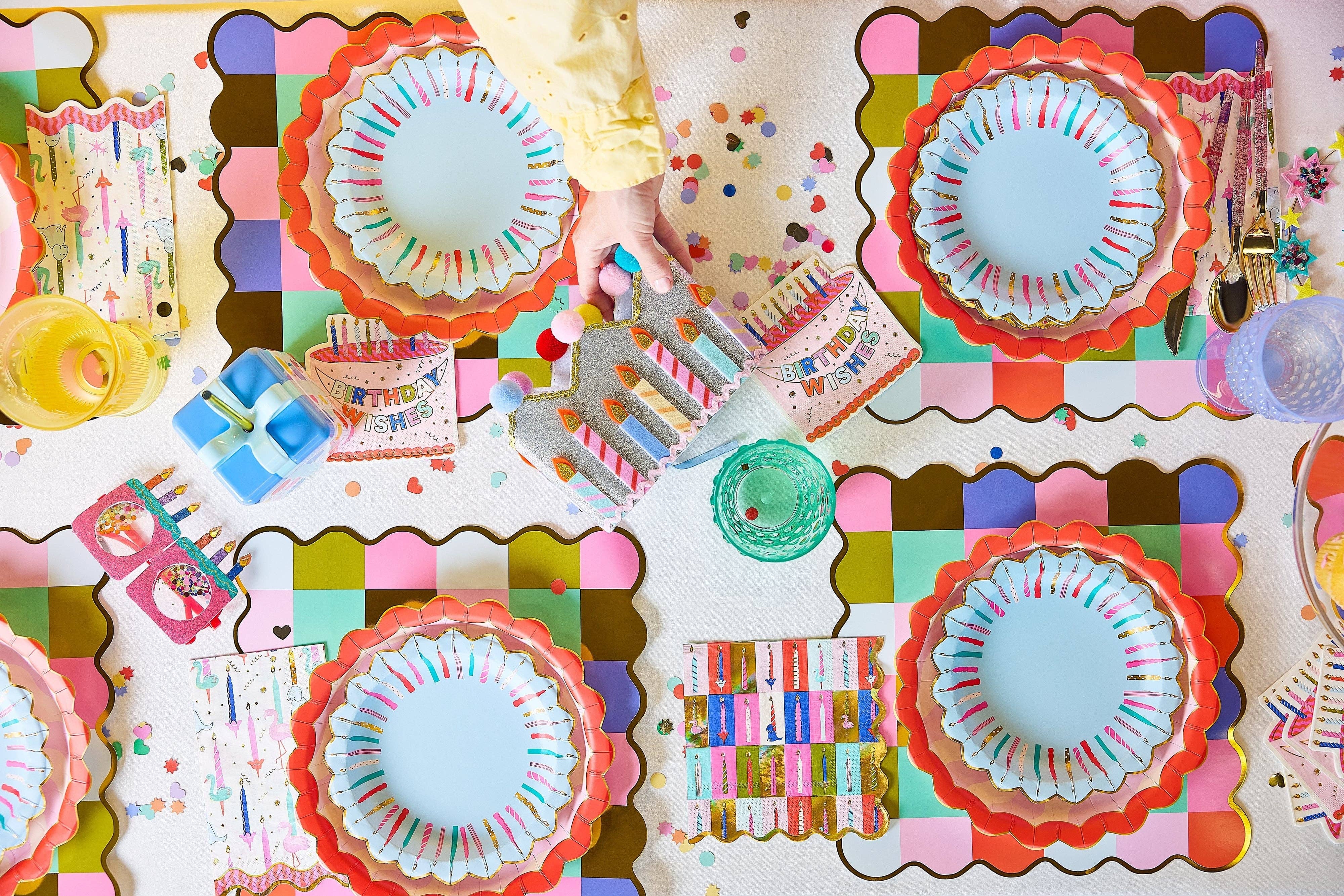 Birthday Wishes Dessert Plates (10 ct) — view 5