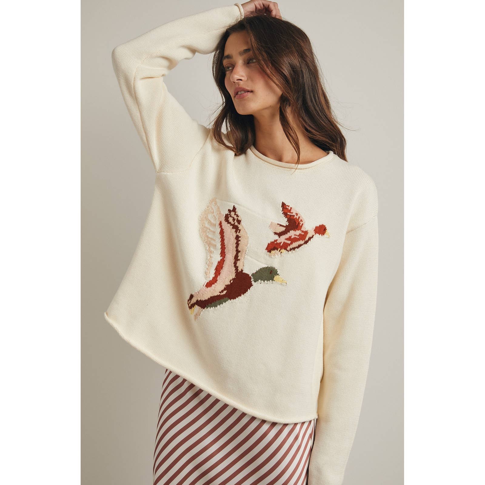 Flying Duck Duo Knit Sweater