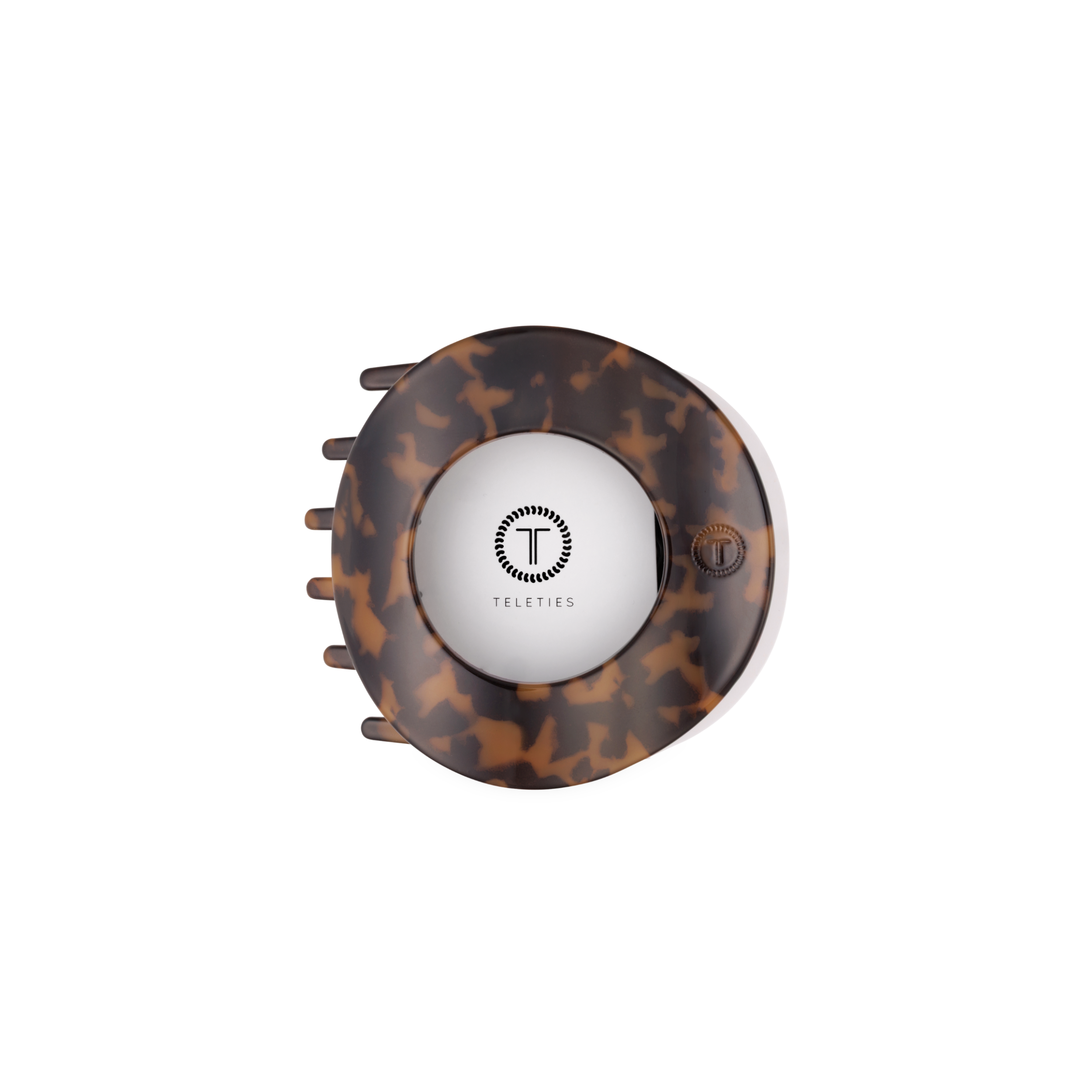 Flat Circle Hair Clip | Medium | Tortoise