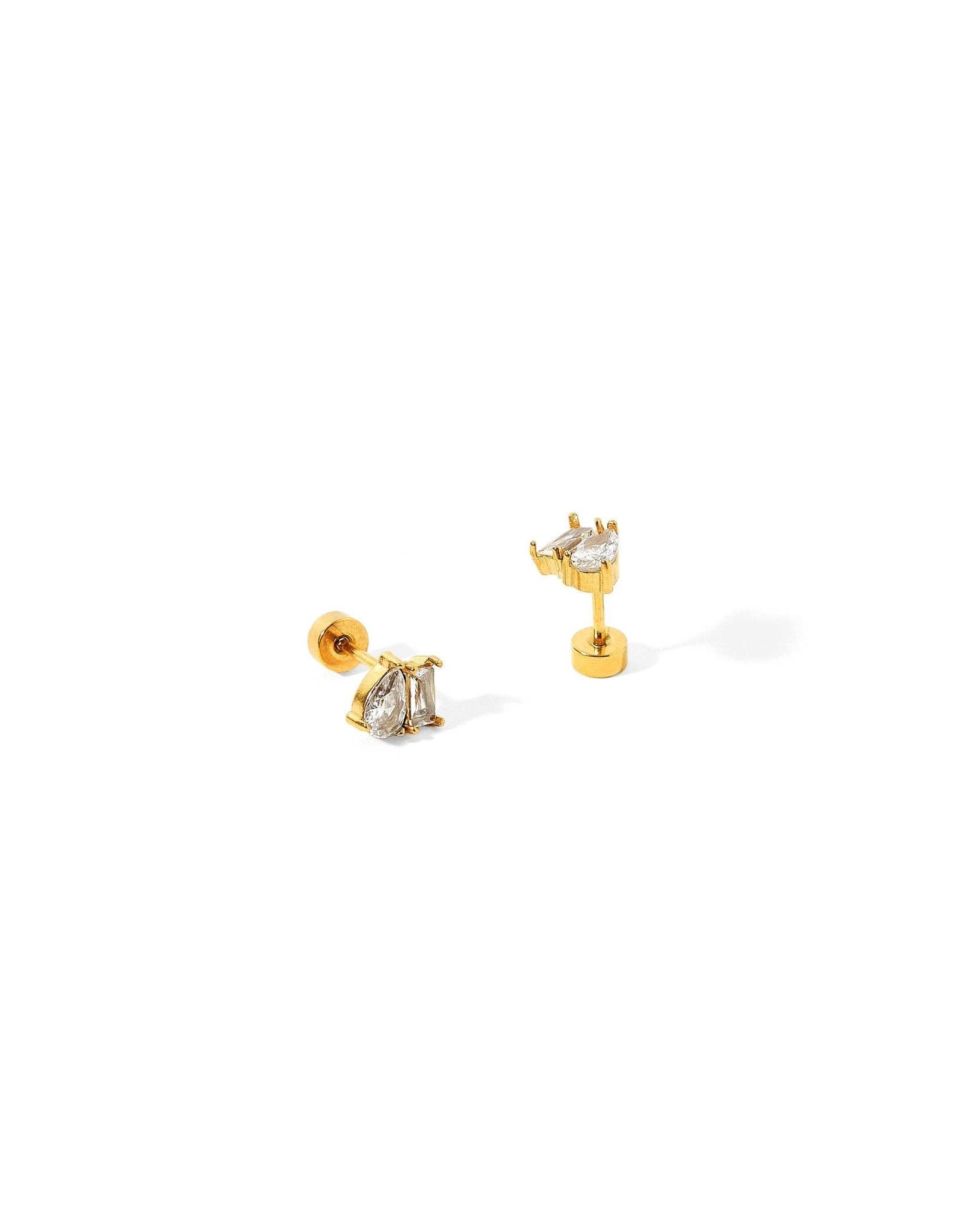 Screwback Stud Earrings - Maren