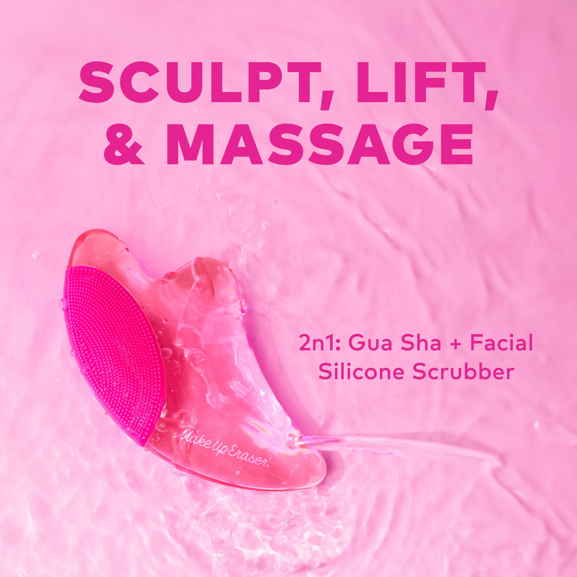 2n1 Gua Sha & Facial Scrubber