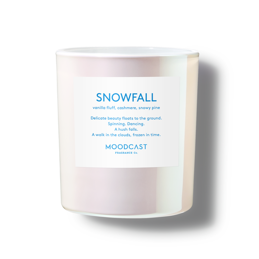 HOLIDAY CANDLES - Snowfall - Pearlescent 8oz Coconut Wax