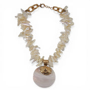 Chunky White Shell Necklace