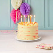 Rose Birthday Candles - 16 Pack | Cake Candles | showing perfect for birthdays and special occasions