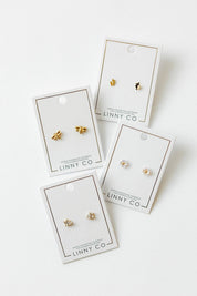 Screwback Stud Earrings - Maren