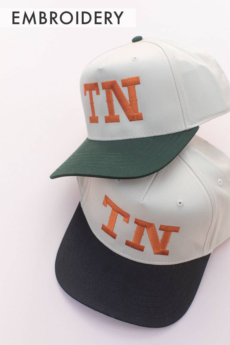 Embroidery Tennessee TN Hat