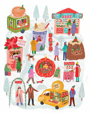 Christmas Market Jigsaw Puzzle 500pc