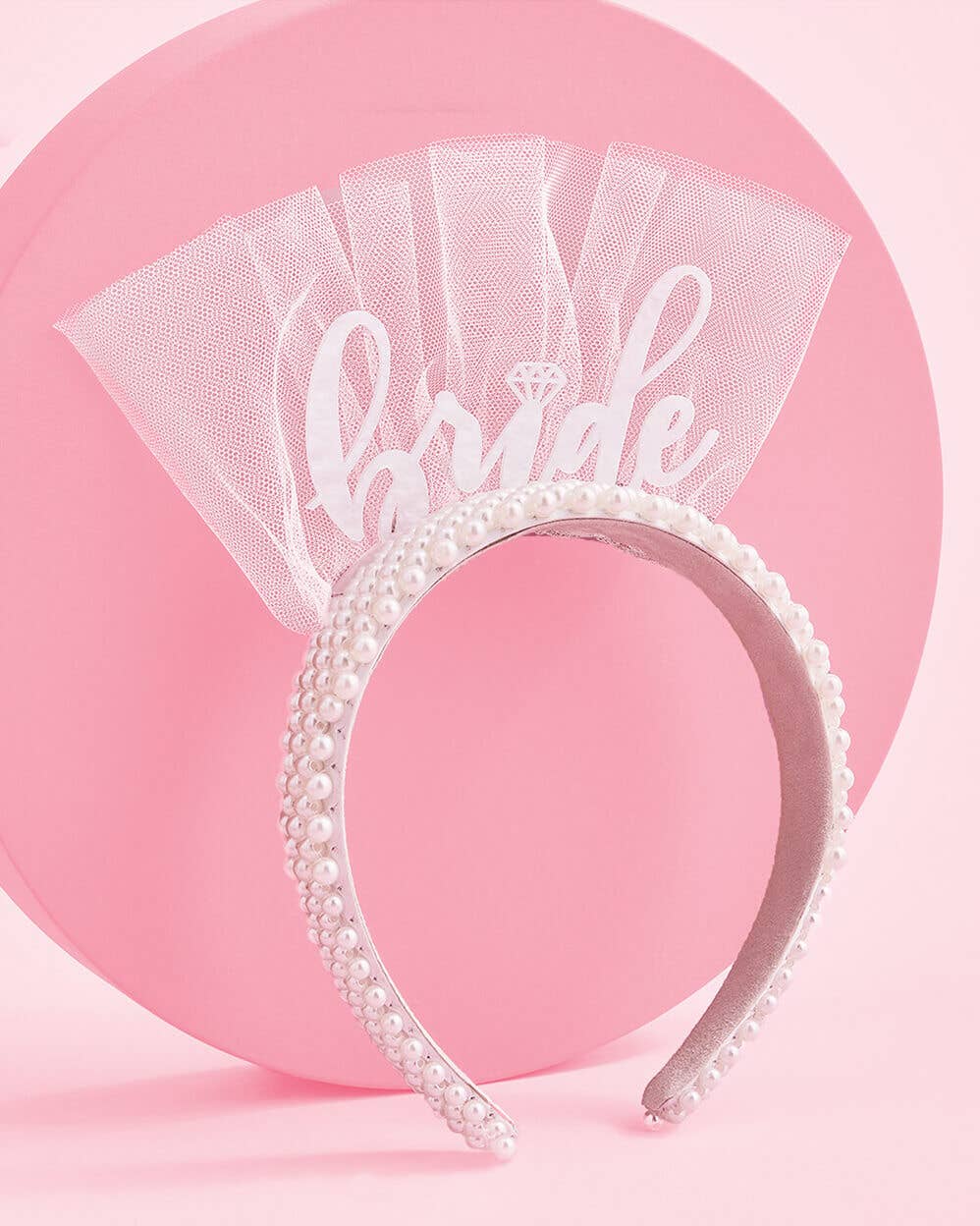 Bridal Pearl Headband Accessory