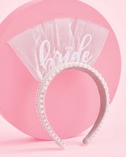Bridal Pearl Headband Accessory