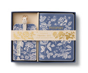 English Rose Passport & Luggage Tag Set