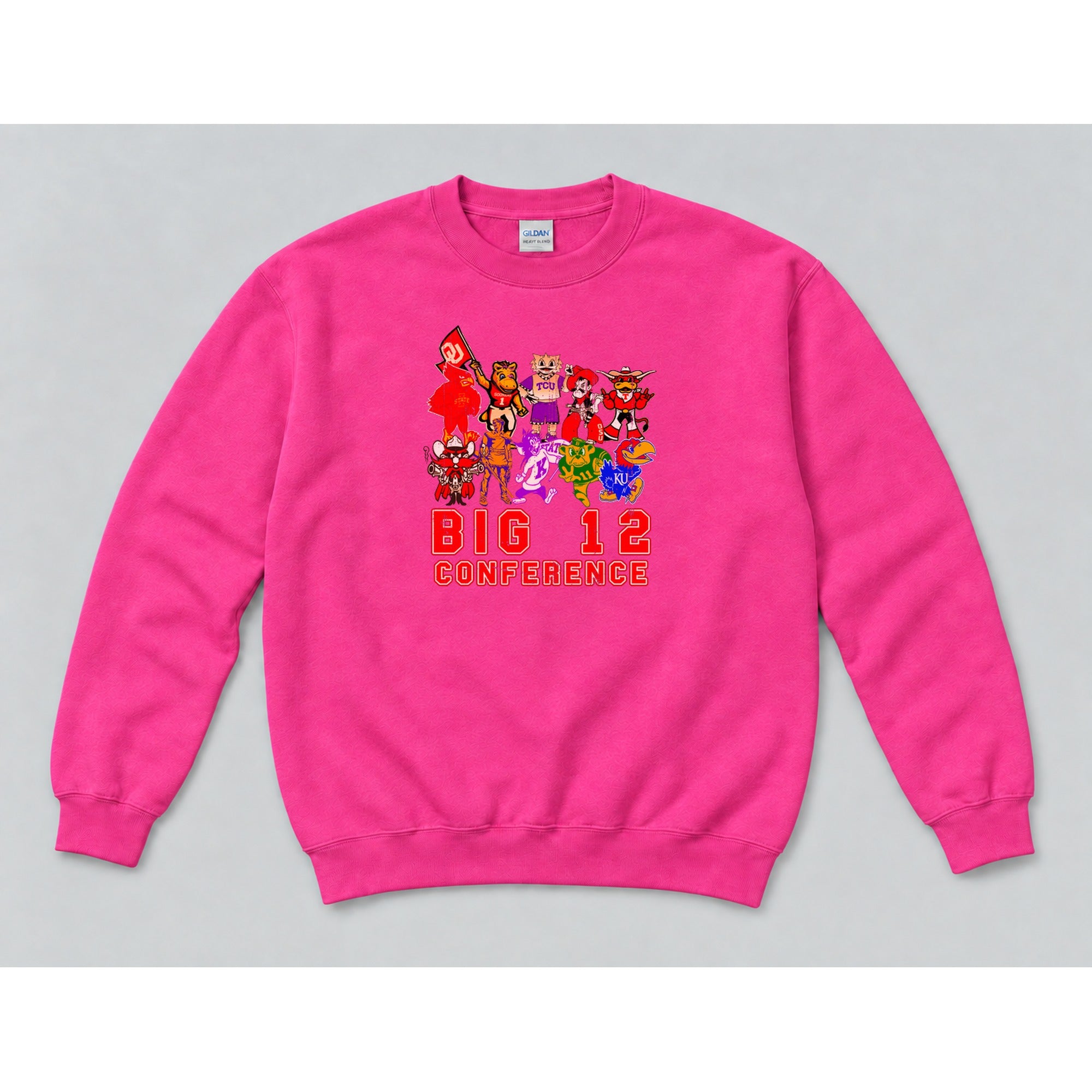 Crewneck Hot Pink mockup