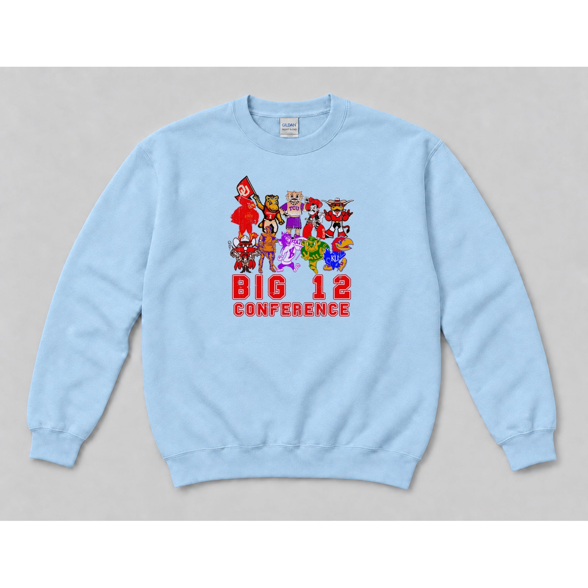 Crewneck Light Blue mockup