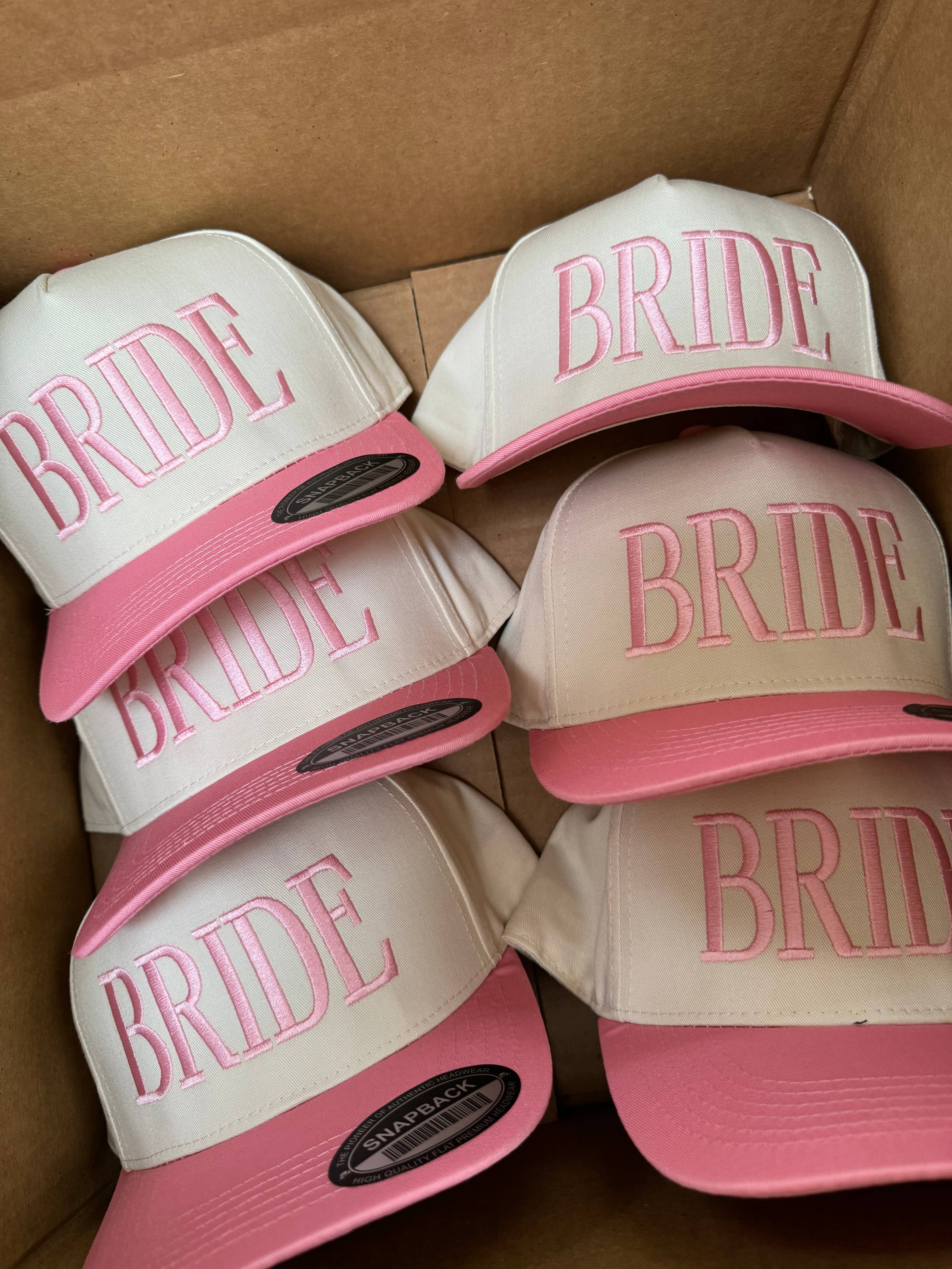 Pink Bride Vintage Trucker Hat