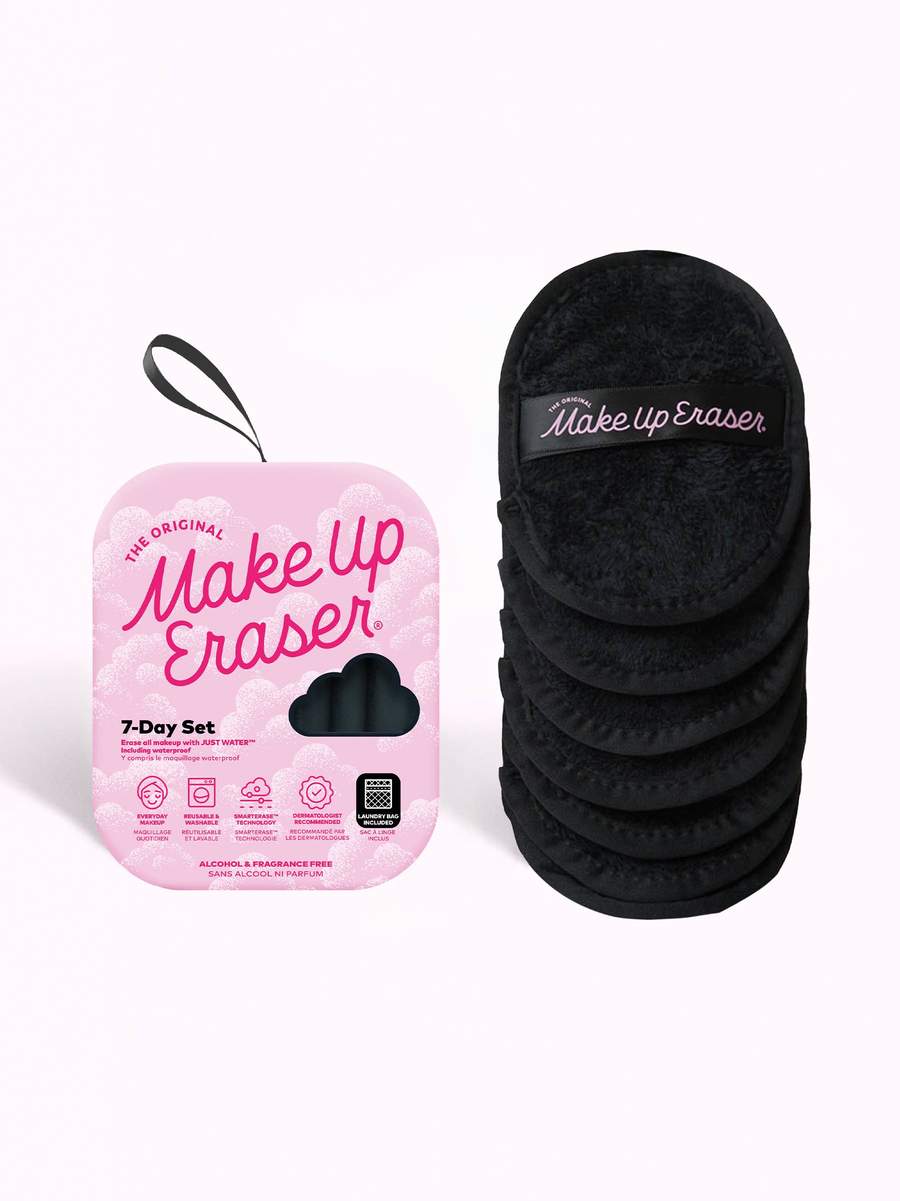 Black 7-Day Set MakeUp Eraser