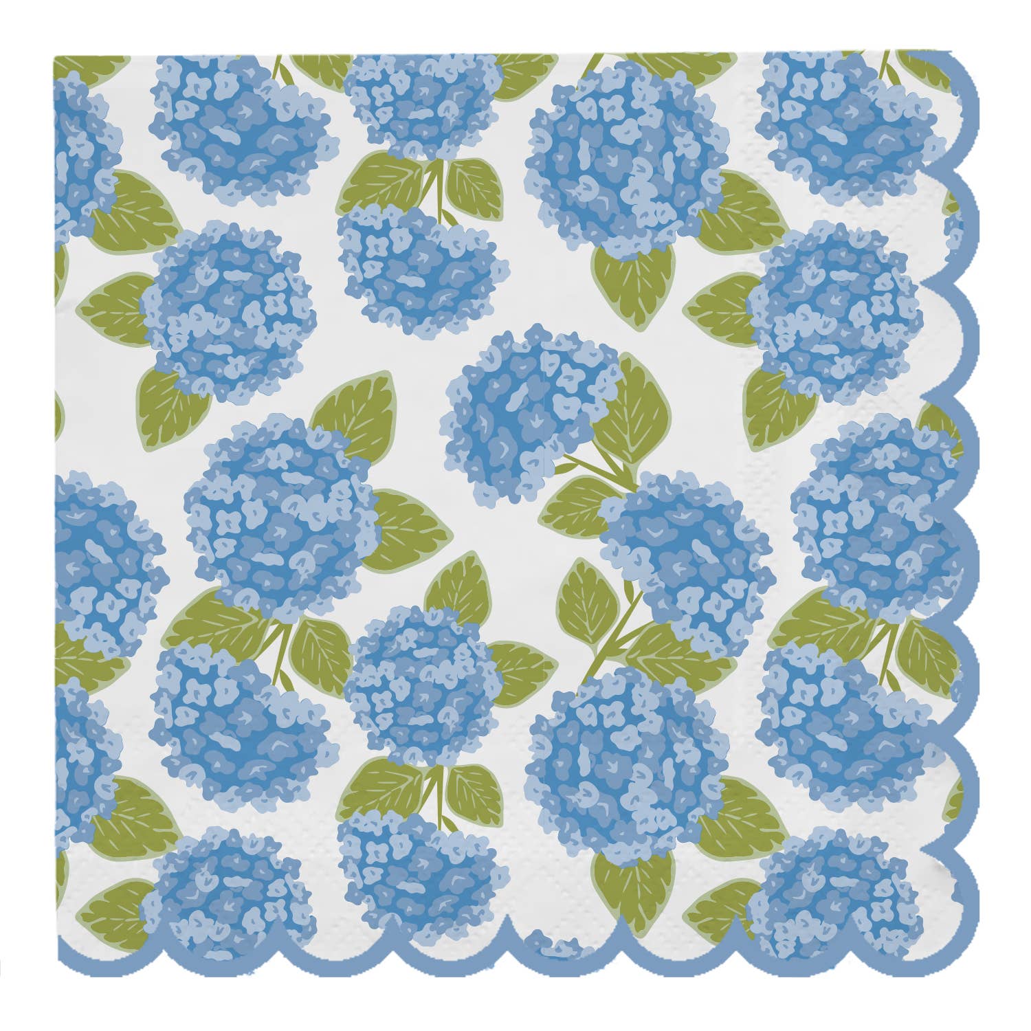 Cocktail Napkin Hydrangea
