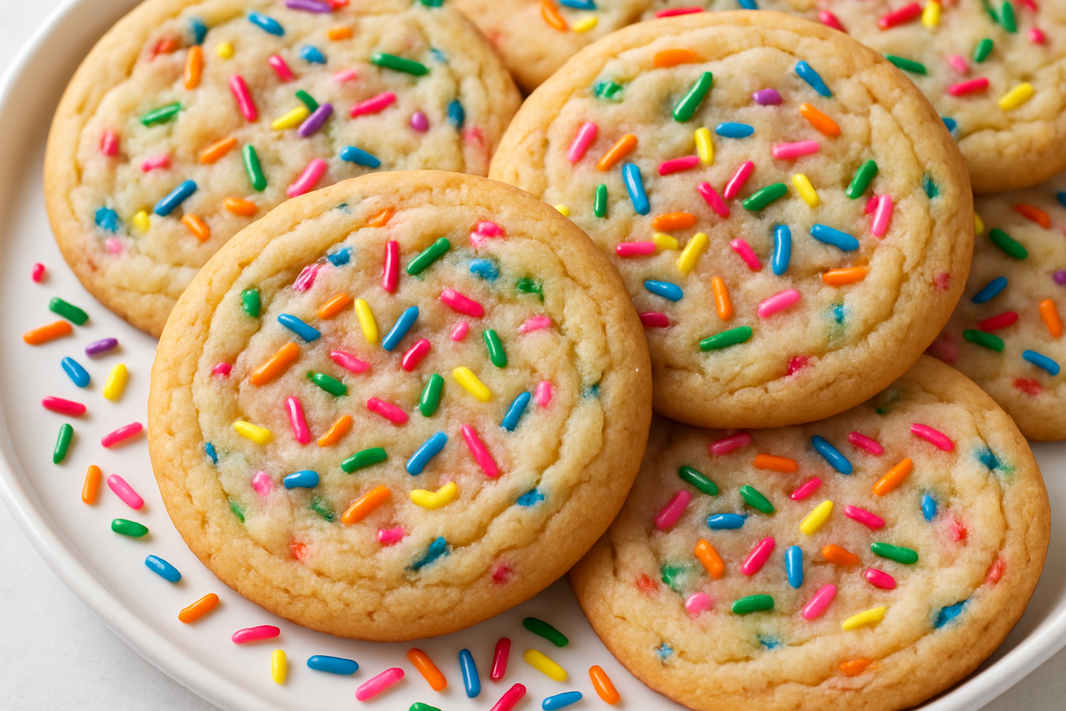Confetti Cookie Cotton Candy