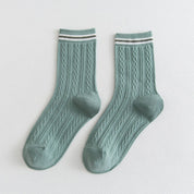College Style Crew Socks