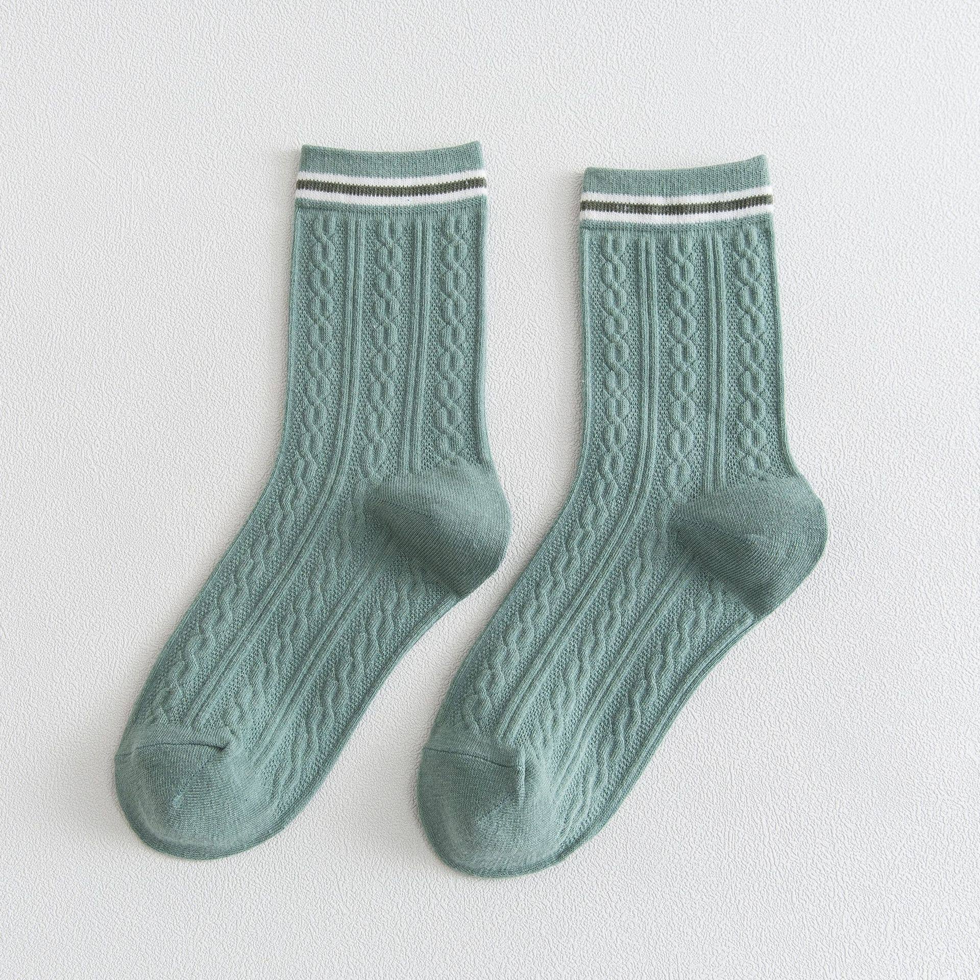 College Style Crew Socks