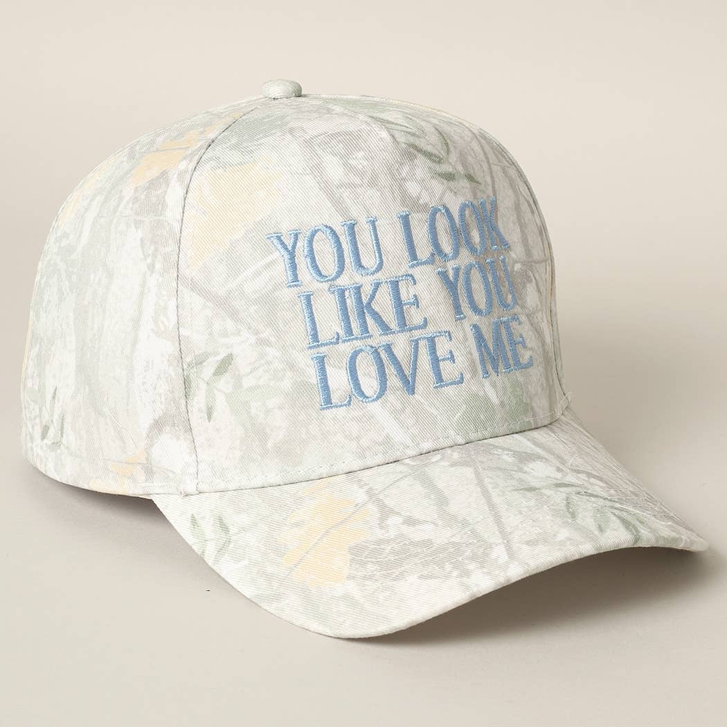 You Look Like You Love Me Cap/ Blue