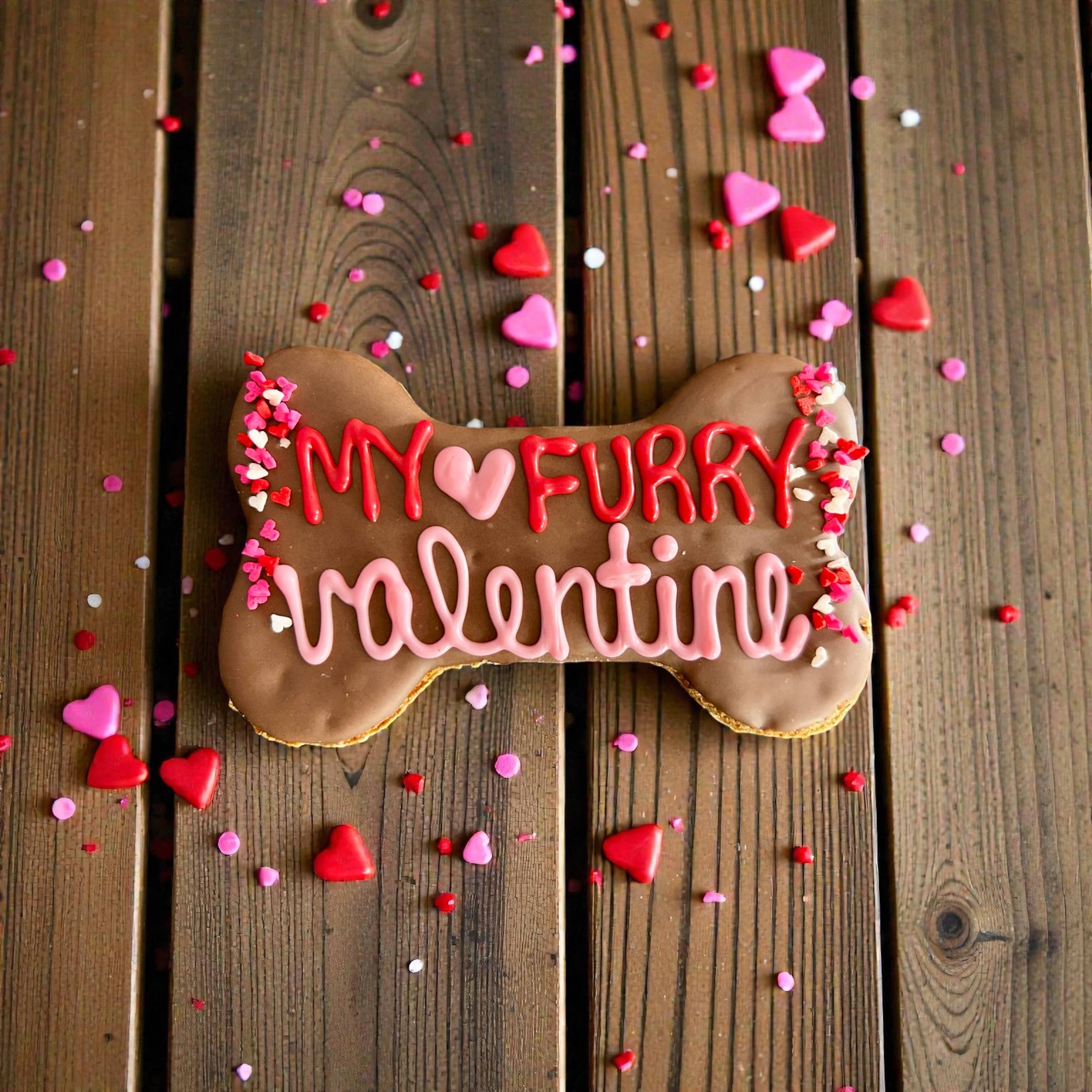 My Furry Valentine dog treat