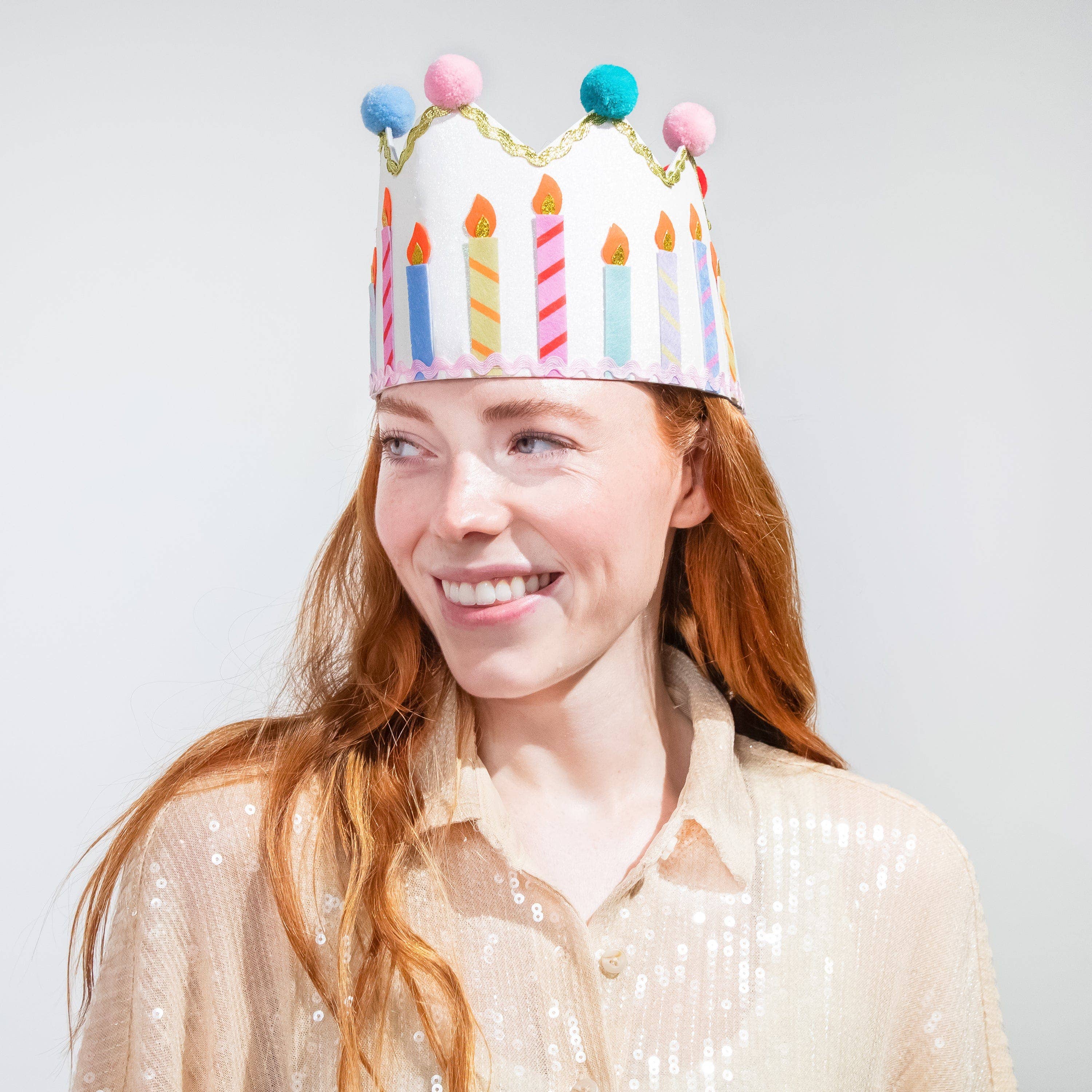 Birthday Wishes Reusable Birthday Crown — view 5