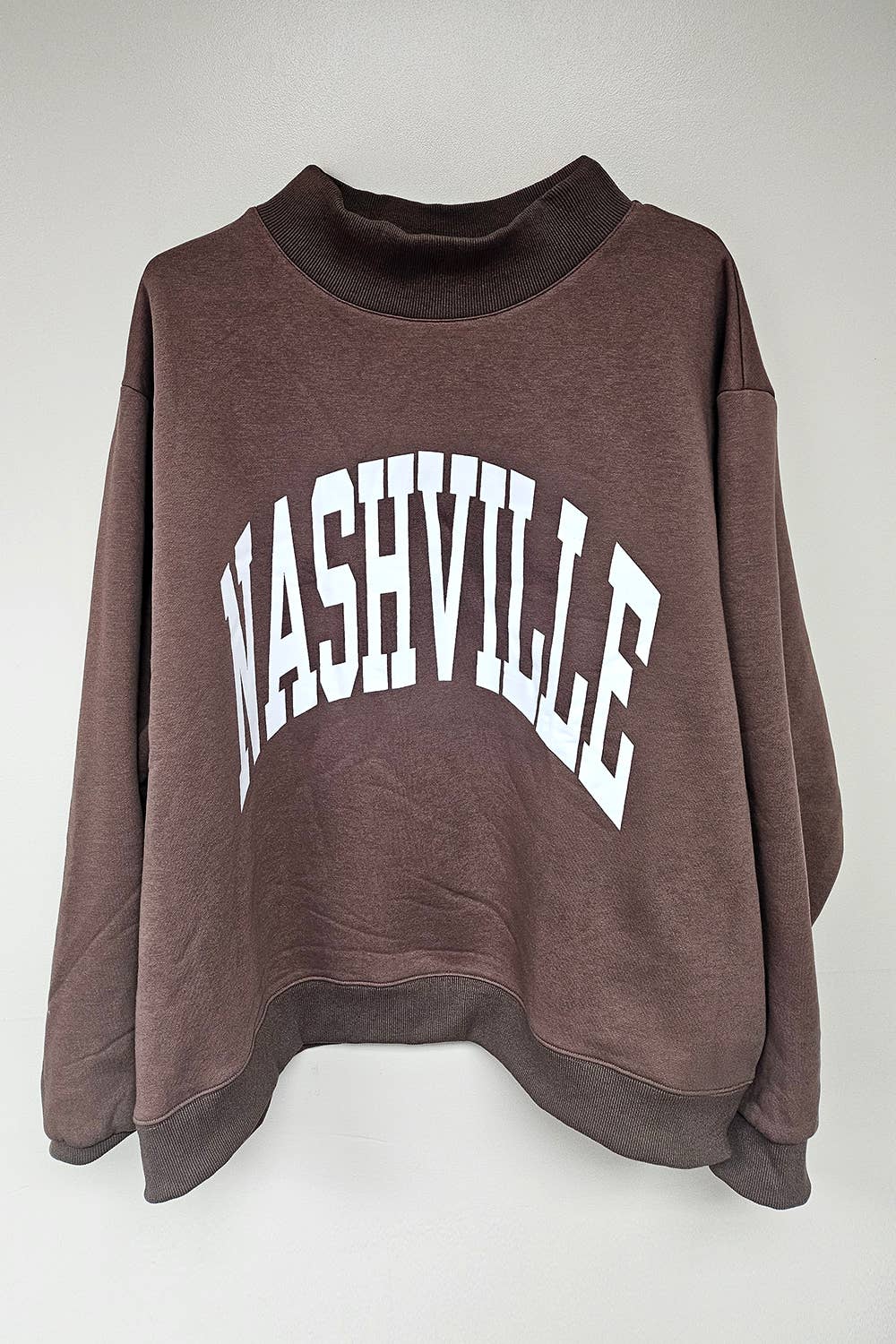 Nashville Mock-Neck Sweatshirt