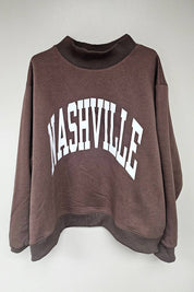 Nashville Mock-Neck Sweatshirt