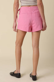 Pink Wrap Skort