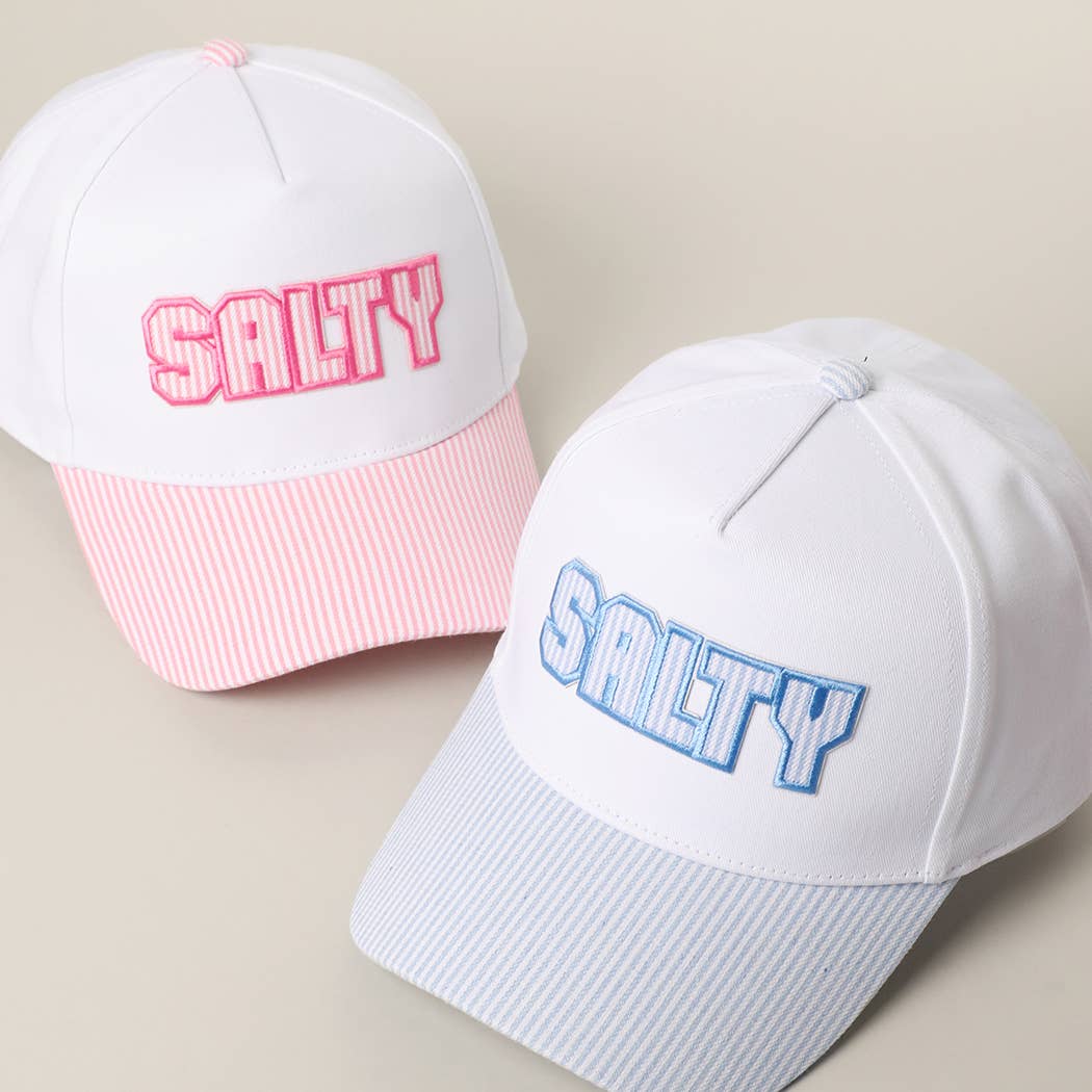 Light Blue Salty Trucker Hat