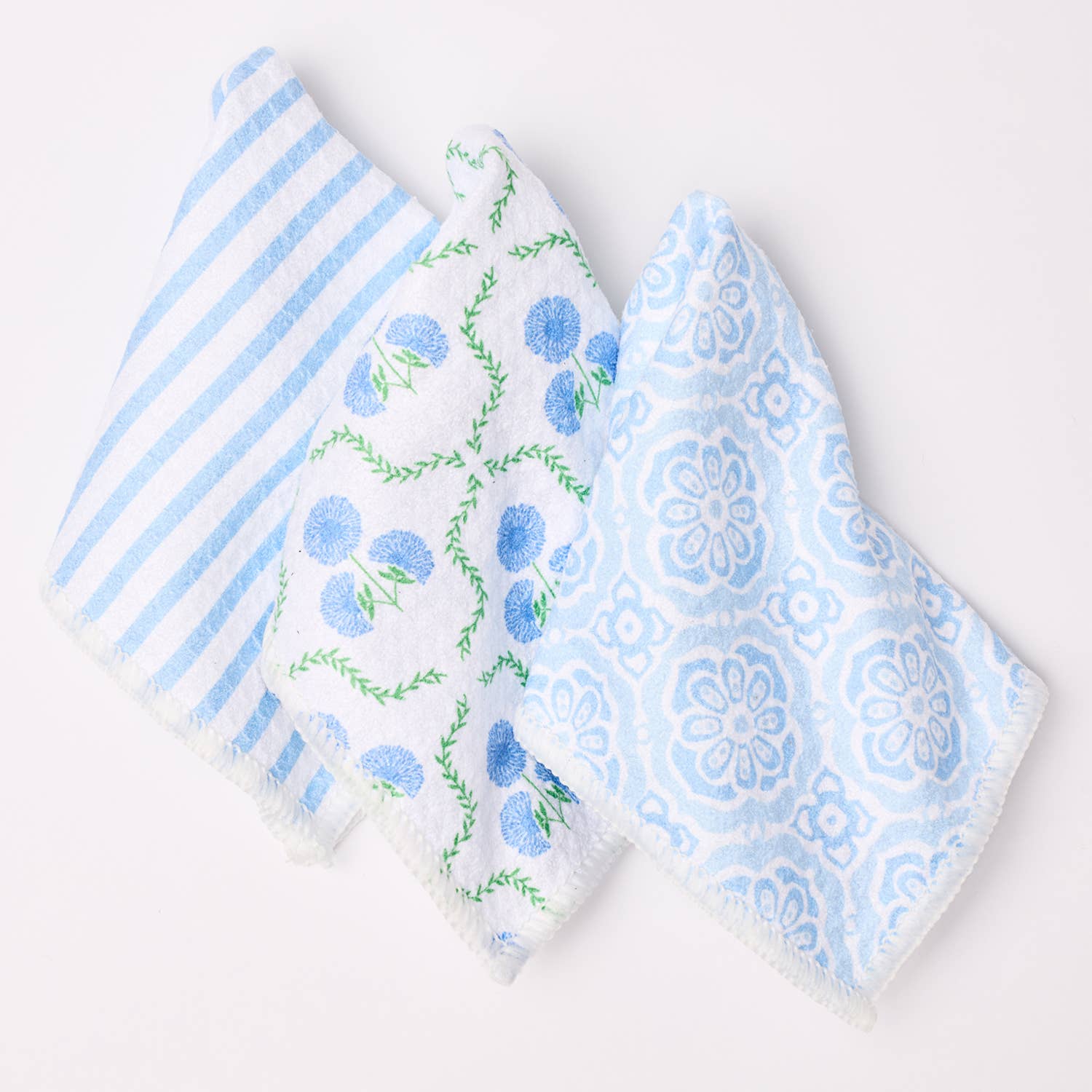 Quick Dry Dish Towel Set Swtbrr Chrm Blu
