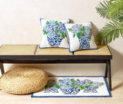 Rhapsody In Blue Hook Pillow