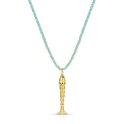 Rising Tide Fish Pendant Necklace
