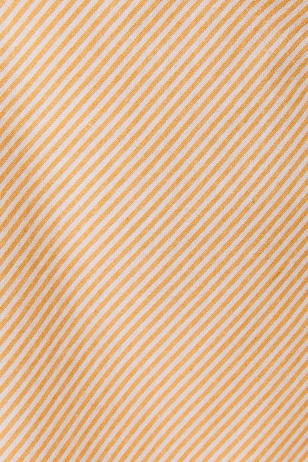 Orange Striped Tube Midi Dress