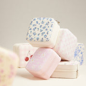 Blue Flower Pattern Jewelry Box