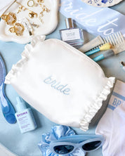 White Bride Beauty Cosmetic Bag