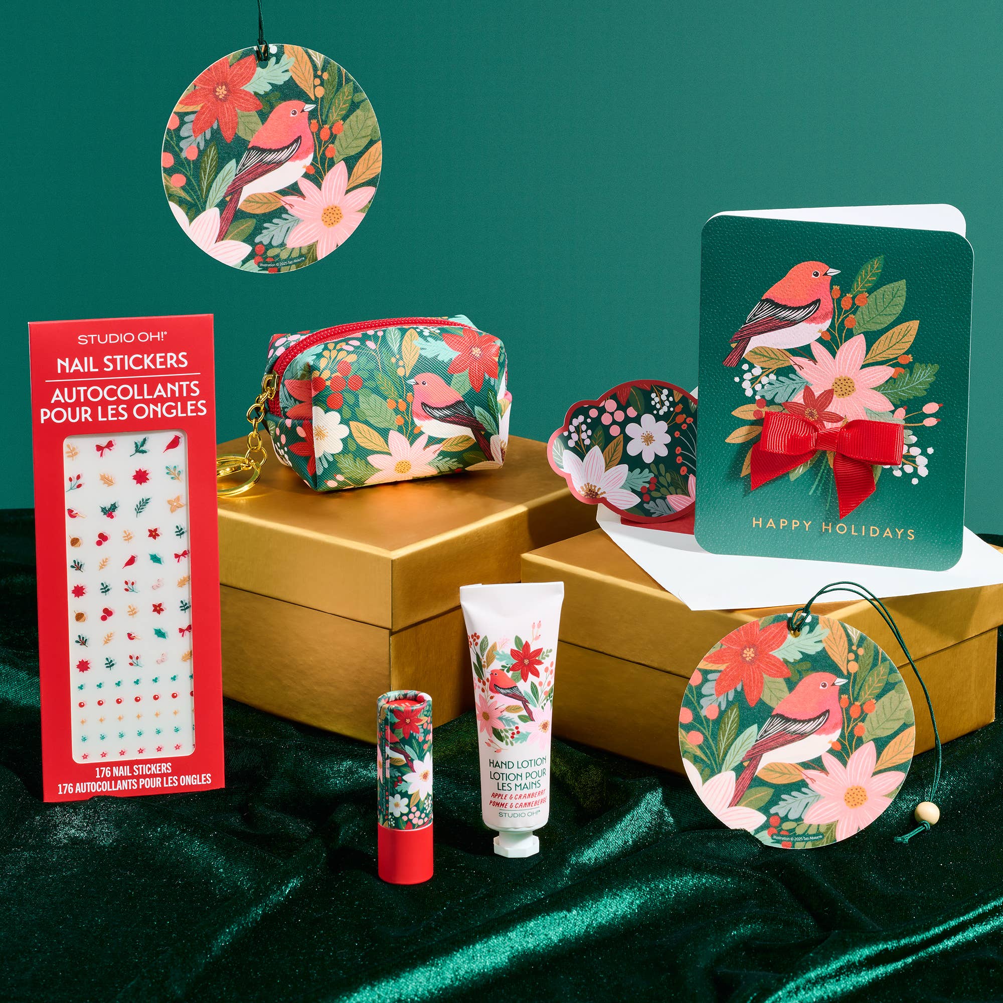 Christmas Lip Balm & Hand Lotion Set