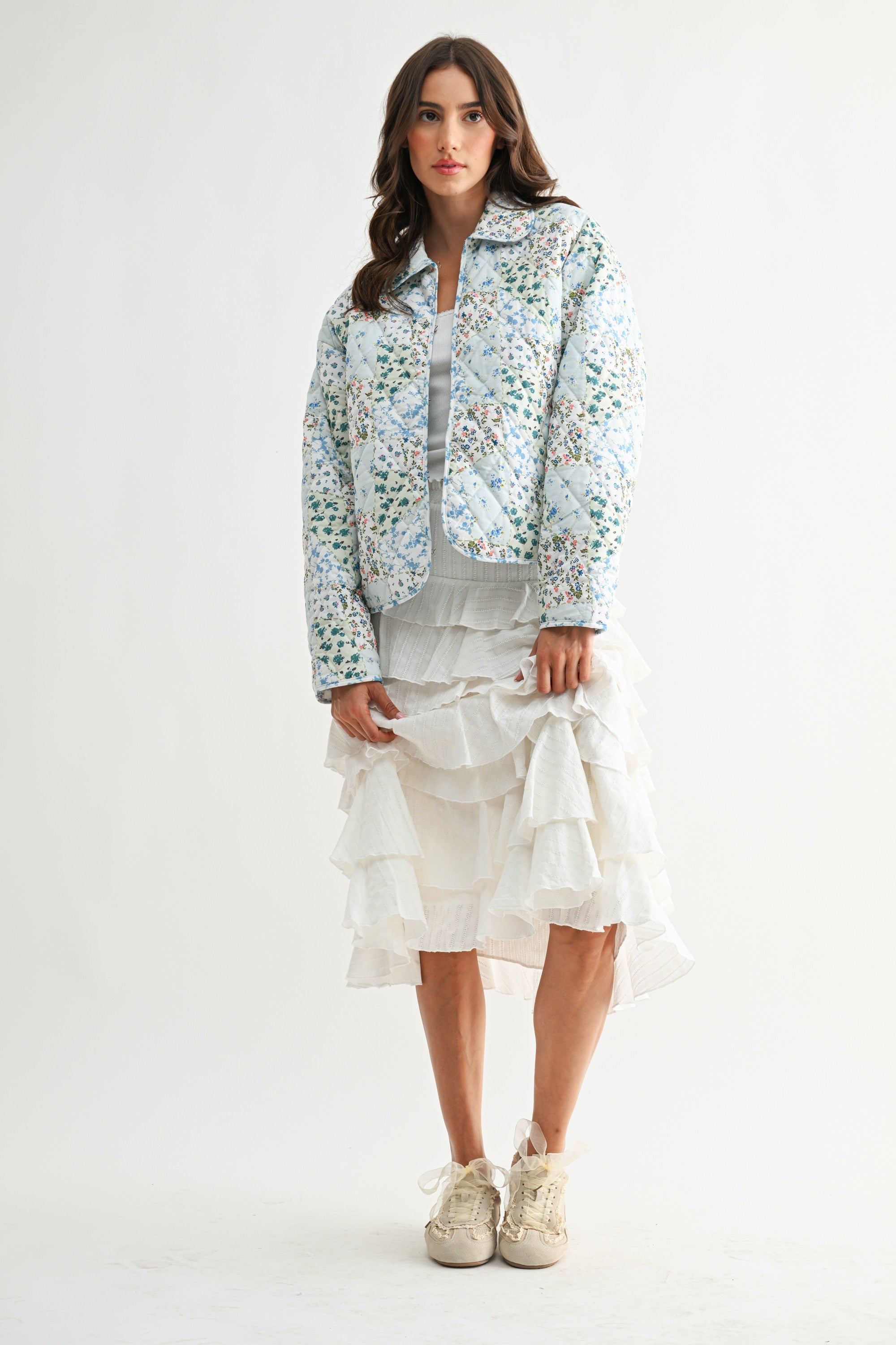 Blossom Breeze Quilted Jacket